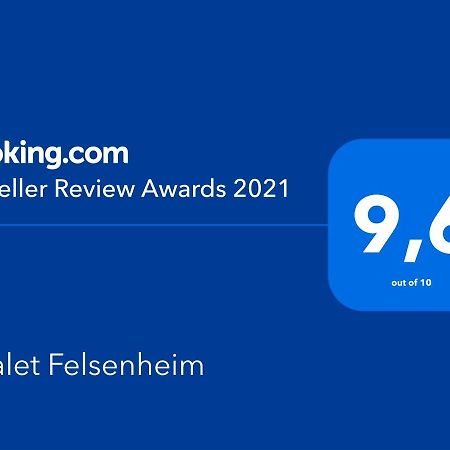 벨발트 Chalet Felsenheim 빌라 외부 사진