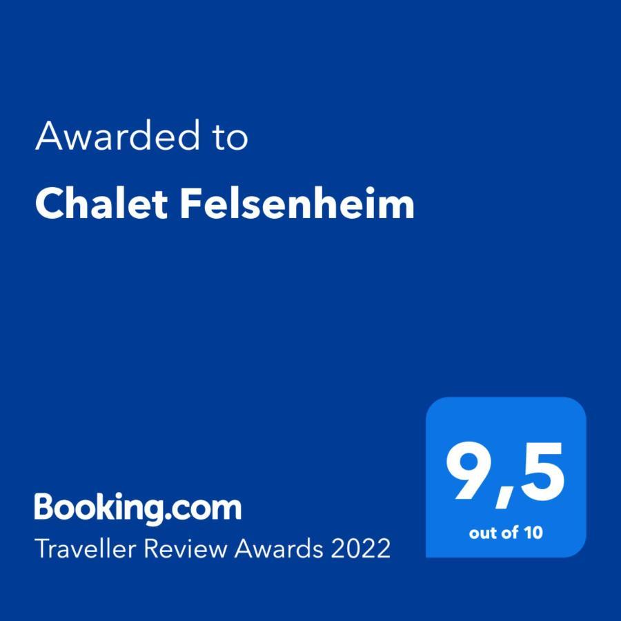벨발트 Chalet Felsenheim 빌라 외부 사진